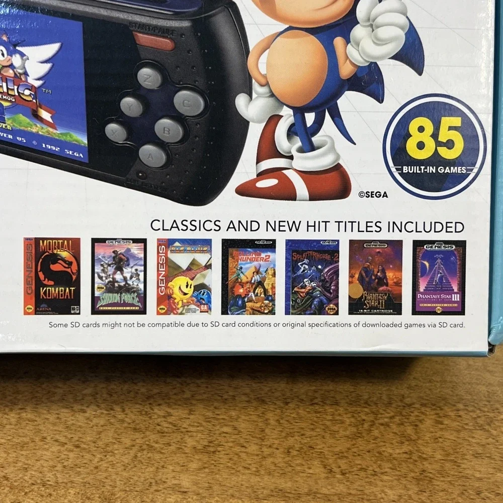 Sega Genesis Ultimate Portable Game Player 85‎ Brand New Factory Sealed At Games
